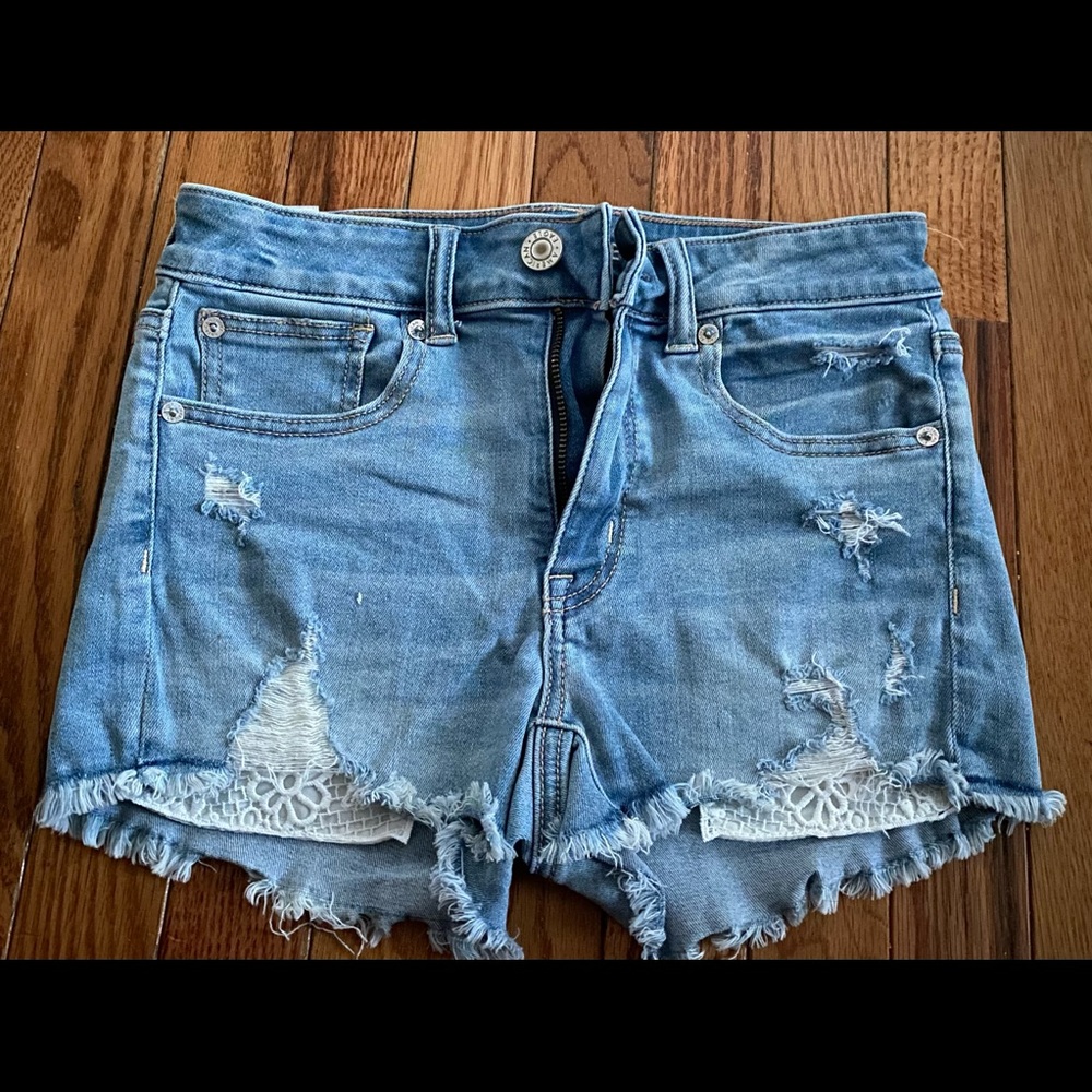 American Eagle Hi Rise Shortie